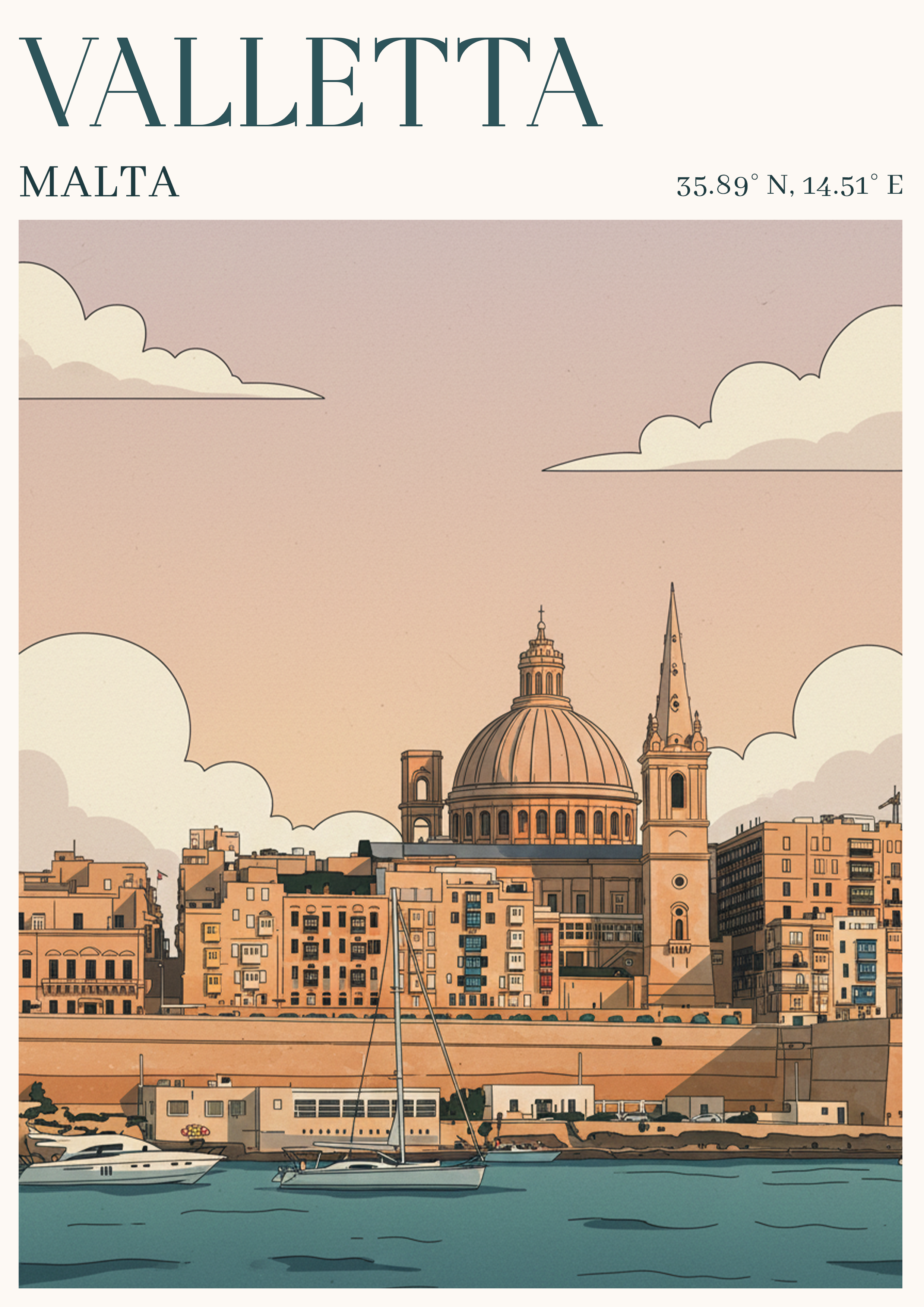 Valletta Shoreline (A4)